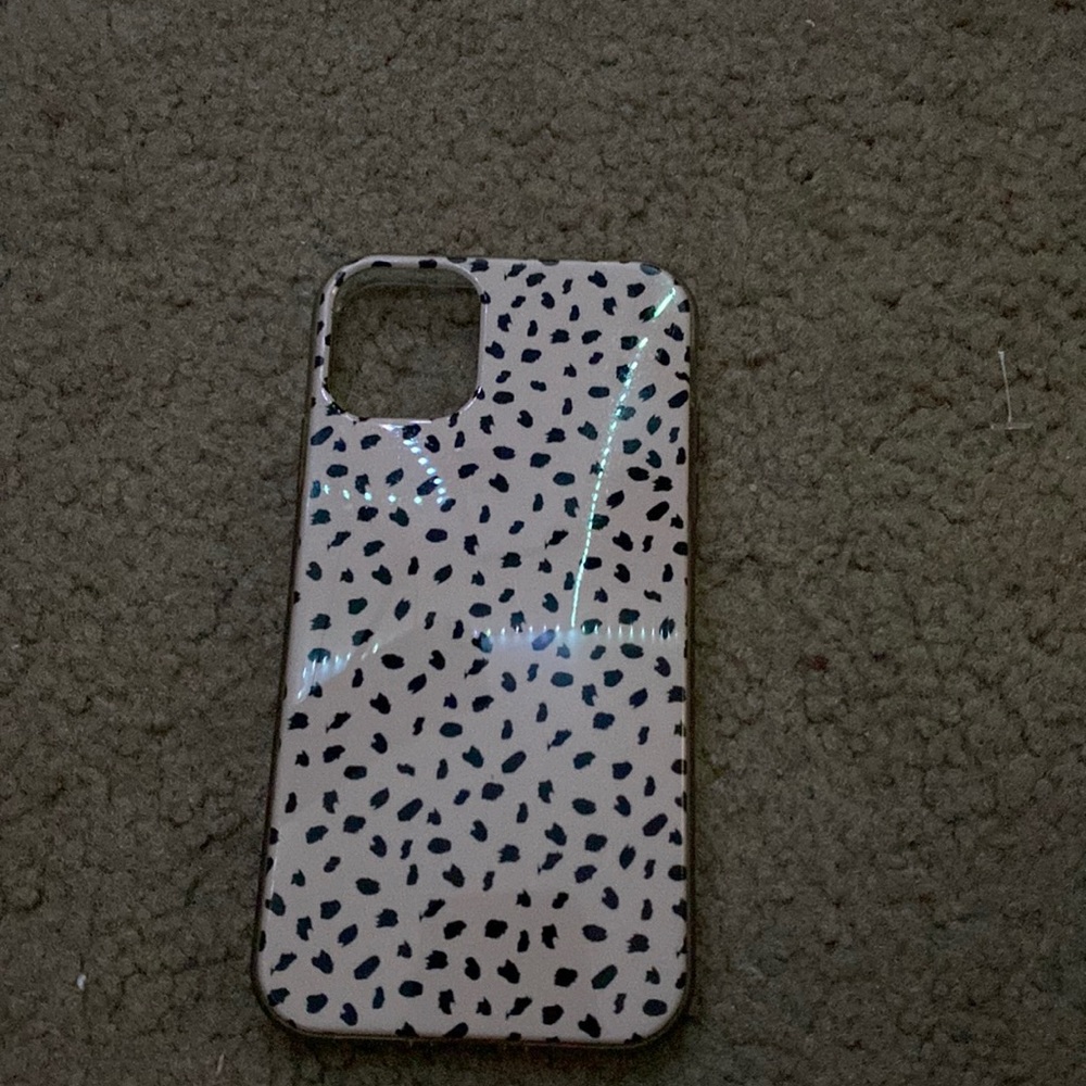 iPhone 11 case, brown and black